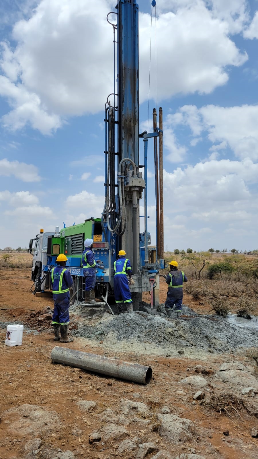 Drilling of Boreholes, water-well for home and industrial use.